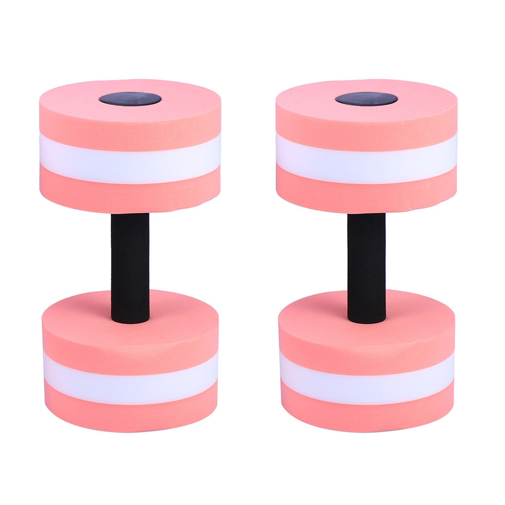 Aquatic Aerobics - 2Pcs Floating Water Aerobics Dumbbells Eva