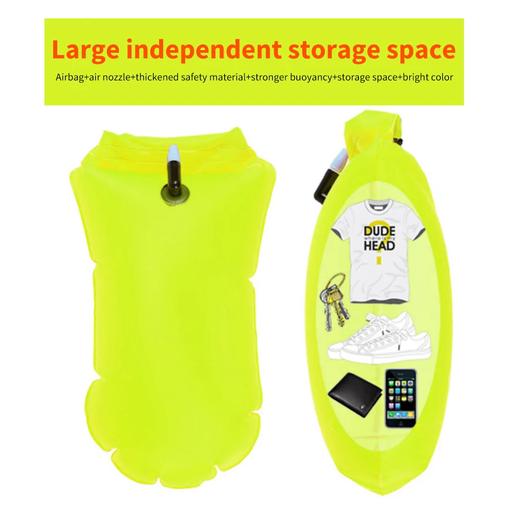 1 PC Dry Bag Inflatable Open S - Swim Buoy Open Water recension och pris