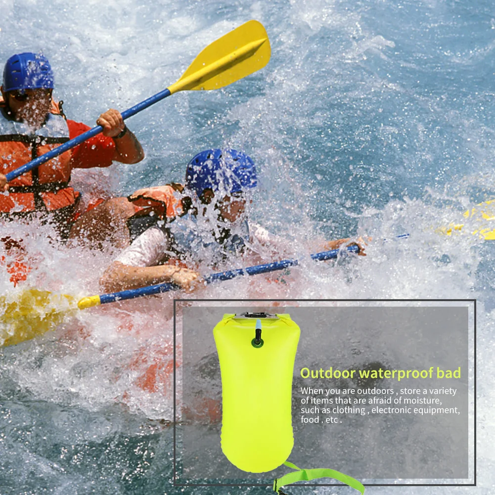 1 PC Dry Bag Inflatable Open S - Swim Buoy Open Water recension och pris