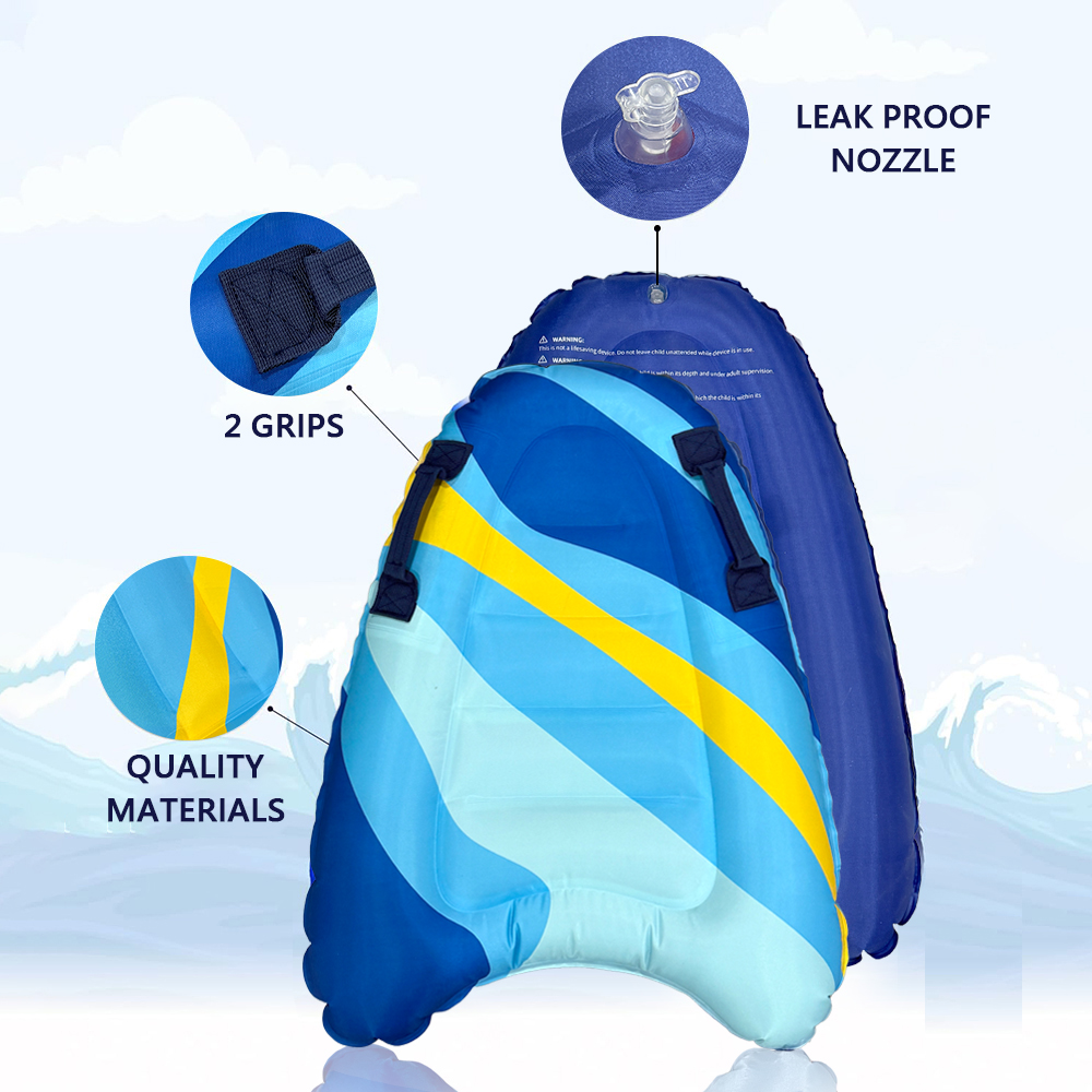  1pc Inflatable Body Board wi - Bodyboard Boogie Board recension och pris