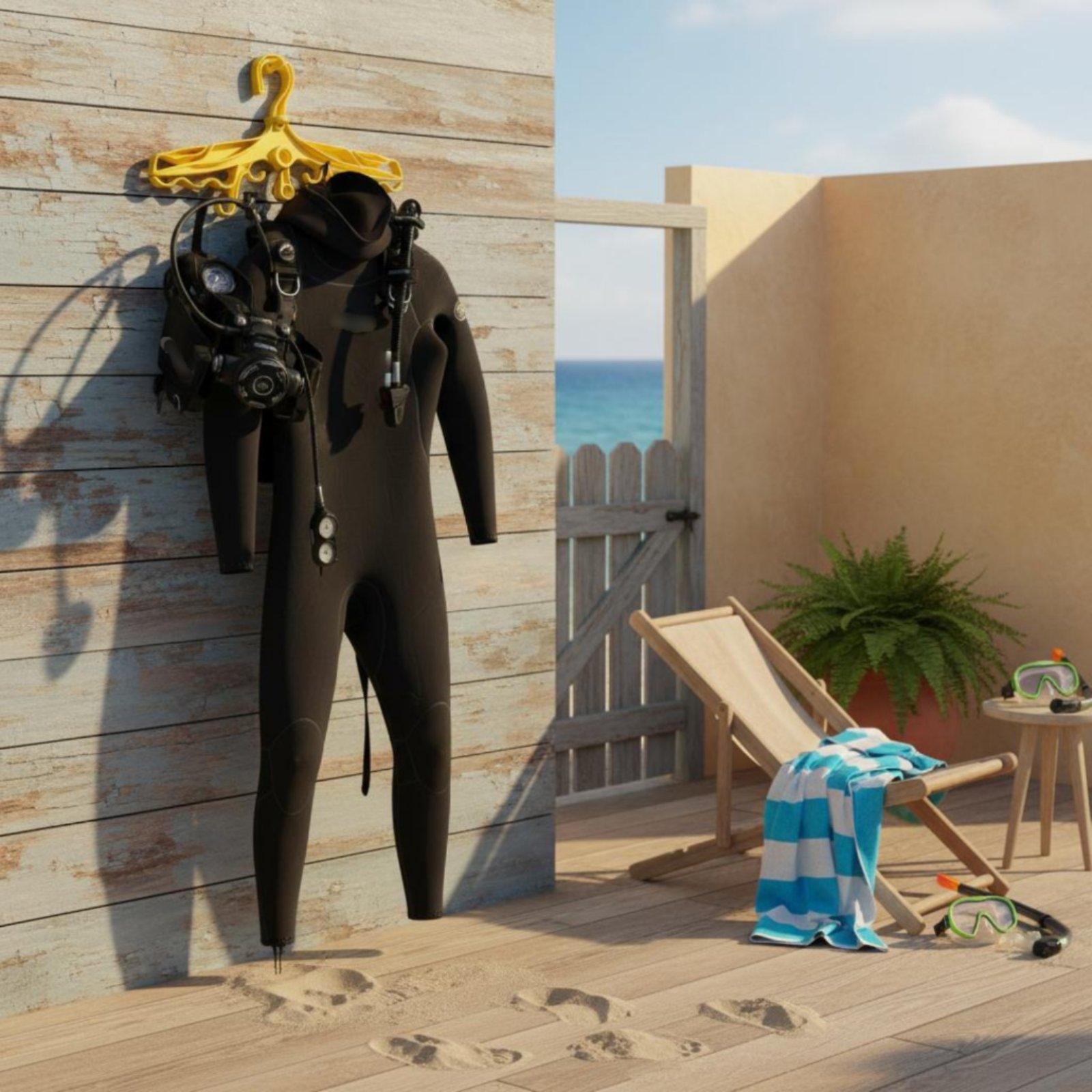 Plastic Diving Hanger with Eig - Aquatic Sports And Scuba recension och pris