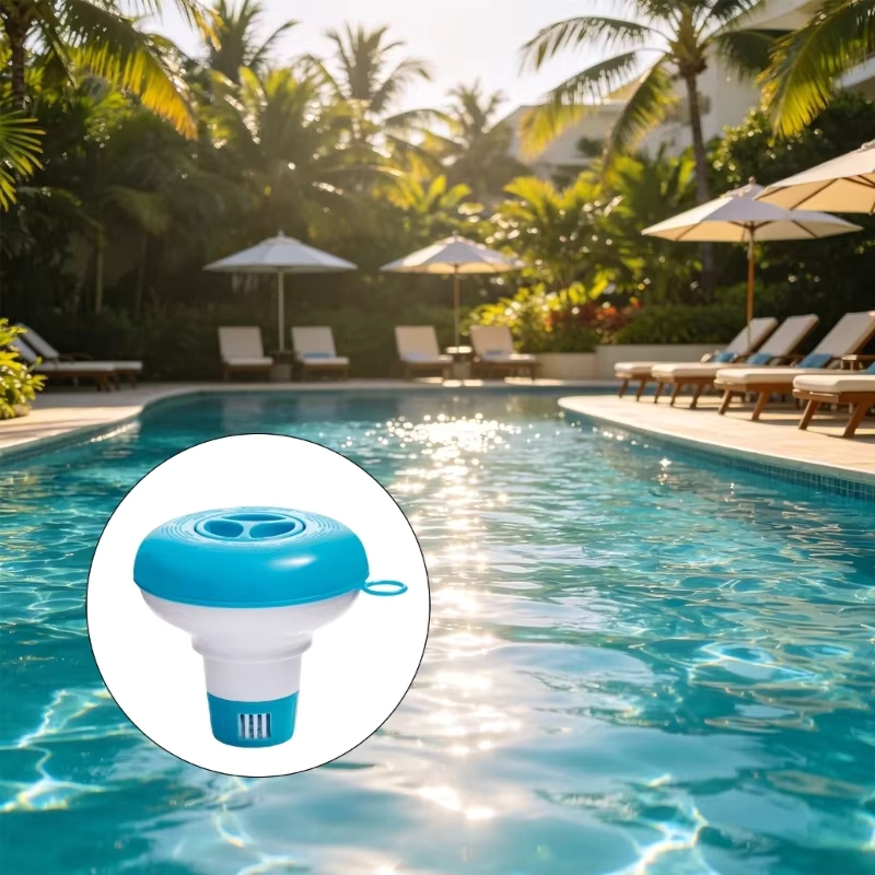 Floating Pool Tablet Dispenser - Swim Buoy Open Water recension och pris