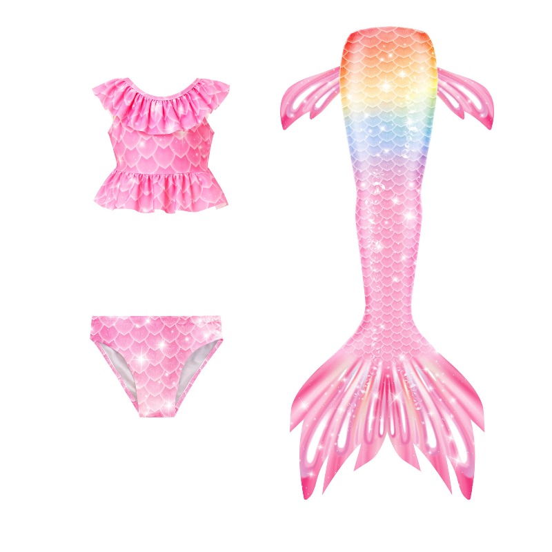 Girls Mermaid Tail Cosplay Cos - Aquatic Sports Wear recension och pris