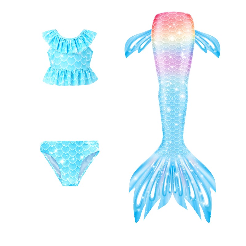 Girls Mermaid Tail Cosplay Cos - Aquatic Sports Wear recension och pris